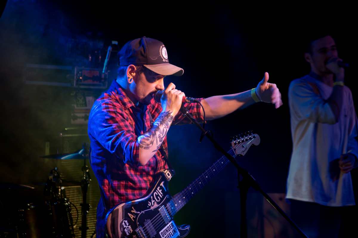 Young Blood supporting While She Sleeps in Mixtape 5, Sofia